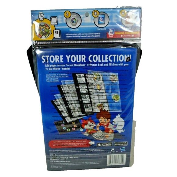 Yo-Kai Watch Medallium Collection Book Pages Exclusive Snartle Medal Series 2 - Picture 3 of 3